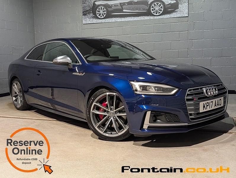 Used Audi S5 Business 2017 Navarra blue Coupe