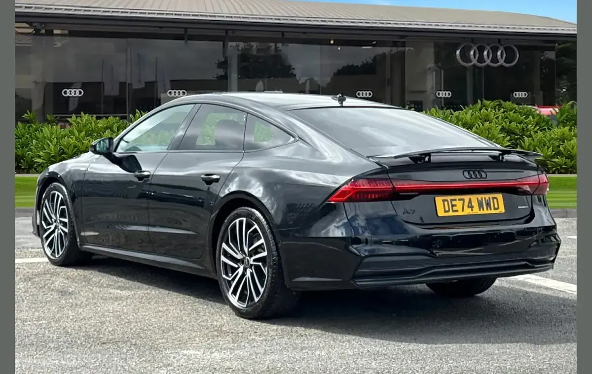 Used Audi A7 Black Edition 245 HP (180 kW) 2024 Black Sedan