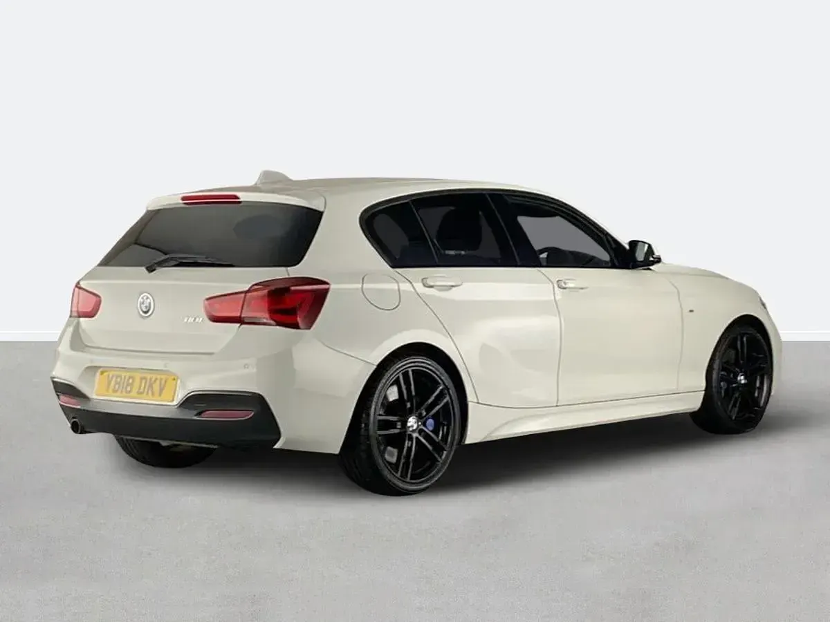 Used BMW 118 M Sport 2018 White Hatchback