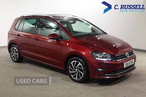 Used VW Golf Sportsvan Match 2019 Red MPV