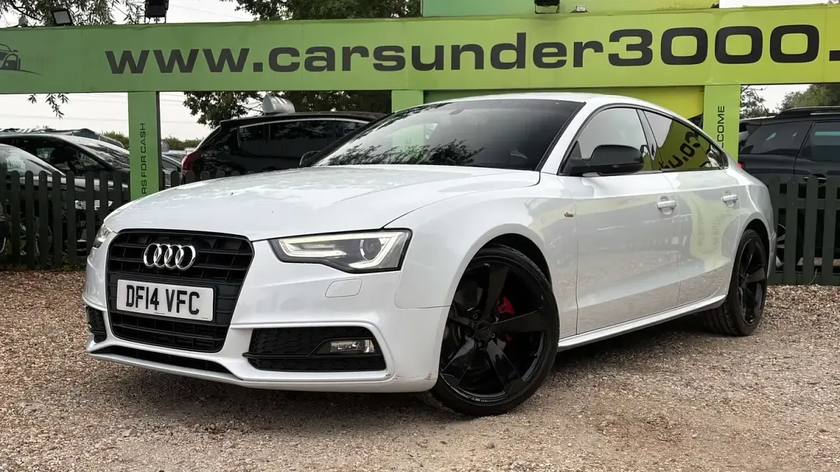 Used Audi A5 Black Edition 2014 White Coupe
