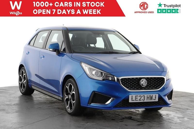 Usado MG MG3 Exclusive 106 HP (77 kW) 2023 Azul Citadino