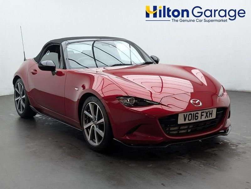 Red Used 2016 Mazda MX5 Inclusive Cabriolet | £14,250 (Good price) - Image 1/4