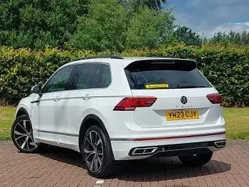 Used VW Tiguan R-line 150 HP (110 kW) 2023 White SUV