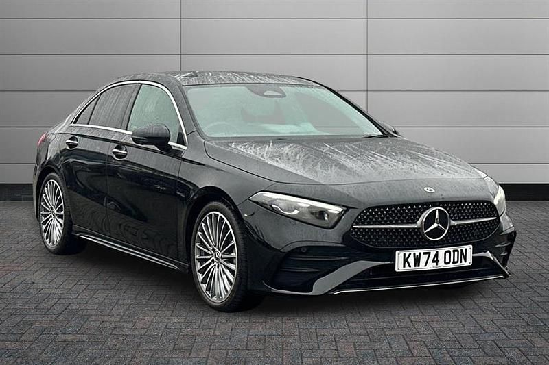 Used Mercedes A200 AMG Line Premium Plus 163 HP (119 kW) 2025 Black Sedan