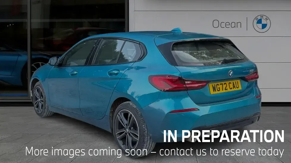 Used BMW 118 Sport Line 134 HP (98 kW) 2022 Blue