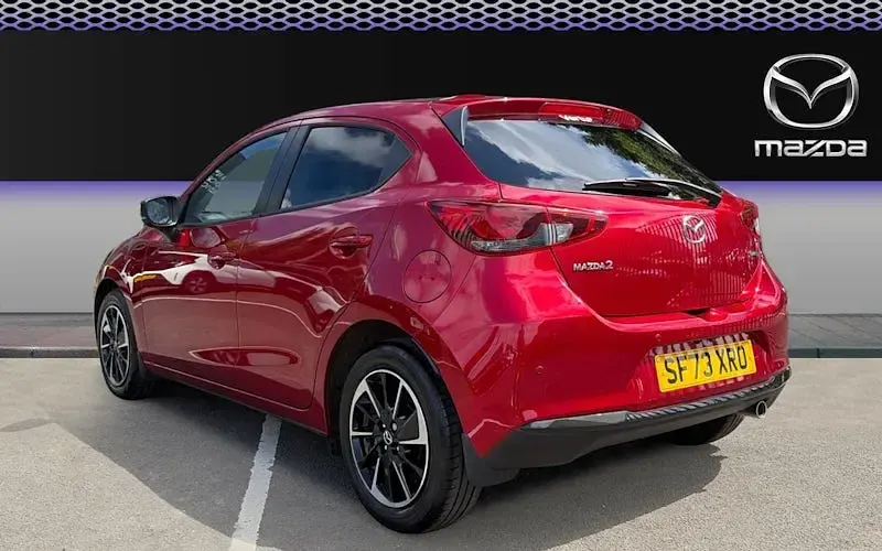 Used Mazda 2 Homura-Aka 90 HP (66 kW) 2023 Red Hatchback