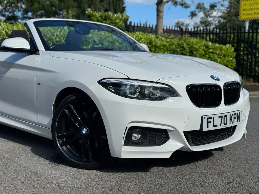 Used BMW 220 M Sport 190 HP (139 kW) 2020 White Cabriolet