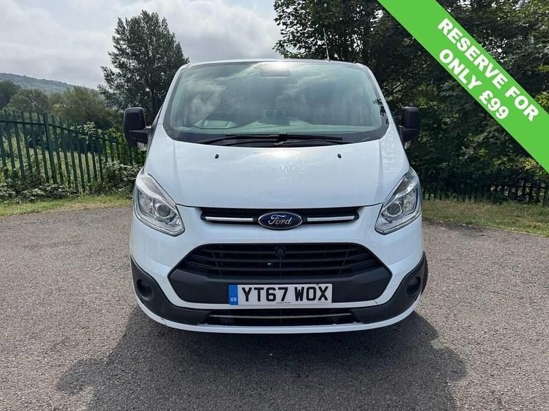 Used Ford Transit Custom Trend 130 HP (95 kW) 2017 White Van