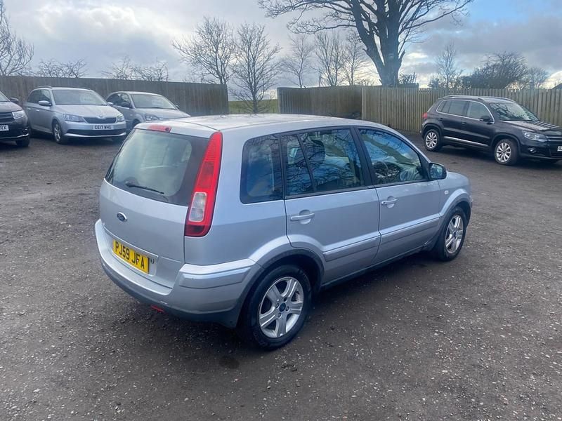 Used Ford Fusion Zetec 2010 Silver Hatchback