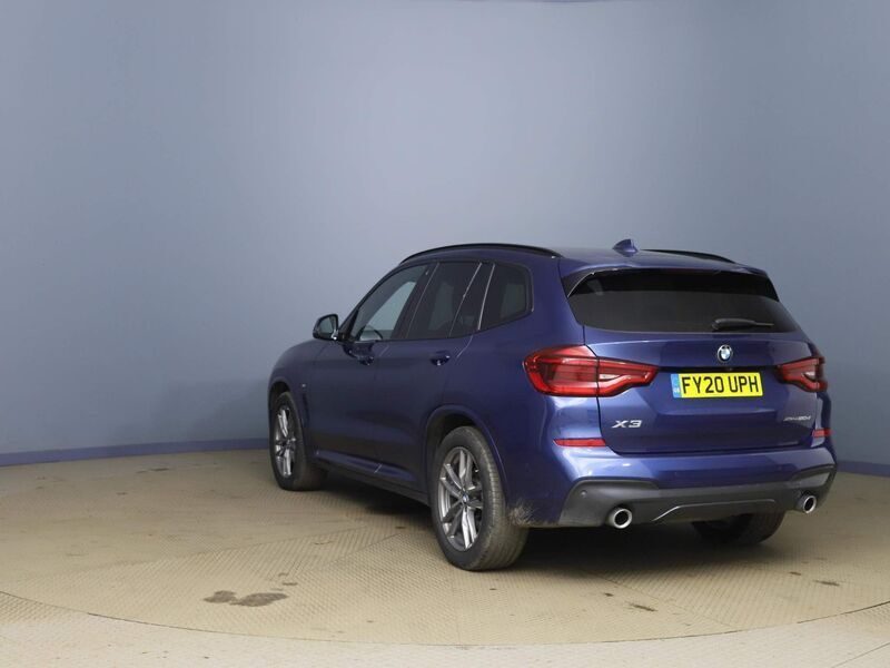 Used BMW X3 M Sport 190 HP (139 kW) 2020 Blue SUV