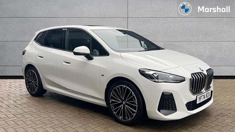 White Used 2024 BMW 220 Active Tourer M Sport MPV | £26,310 (Fair price) - Image 1/4