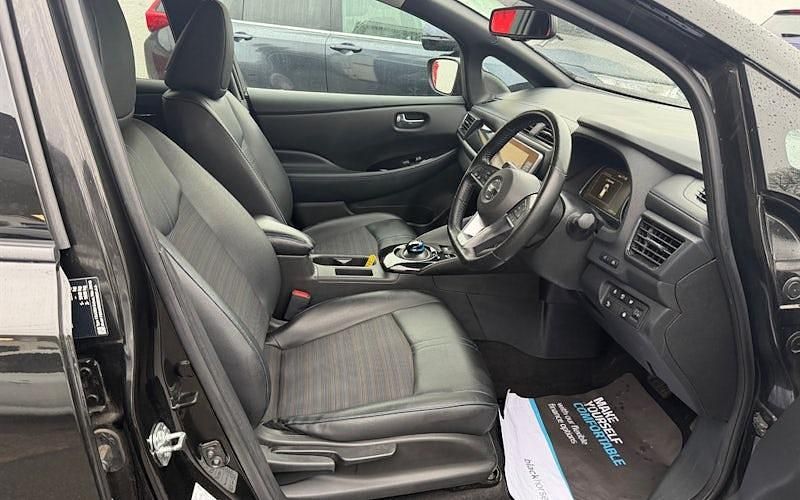Used Nissan Leaf N-Connecta 110 kW (150 HP) 2021 Black Hatchback