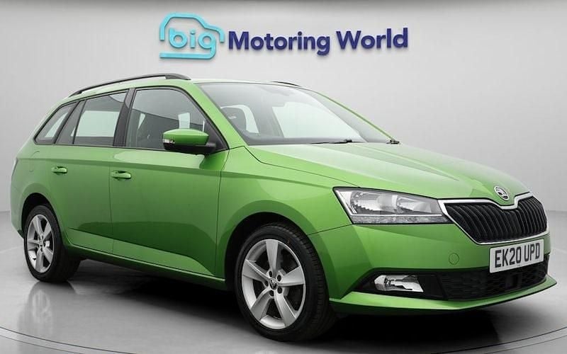 Used Skoda Fabia SE L 110 HP (80 kW) 2020 Green Estate
