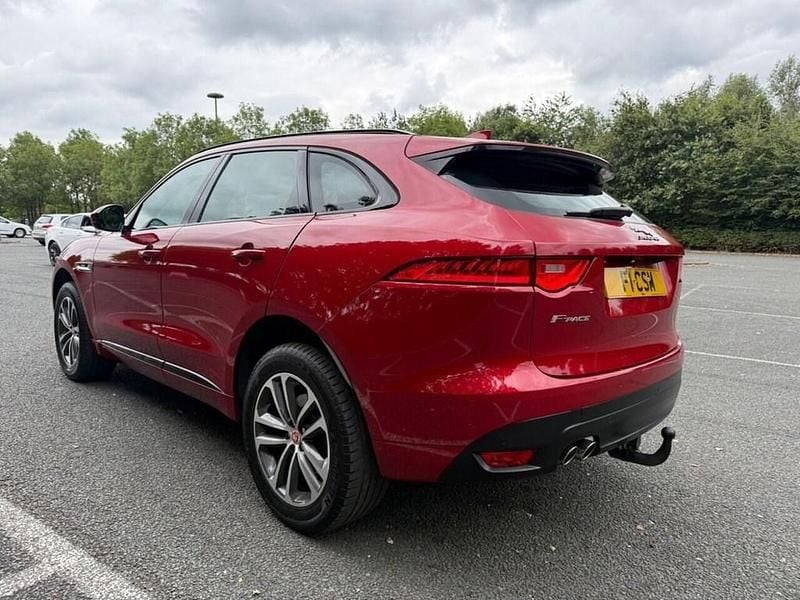 Used Jaguar F-Pace R-Sport 163 HP (119 kW) 2017 Red SUV