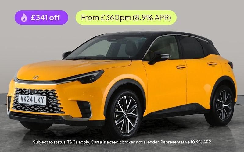 Yellow Used 2024 Lexus LBX SUV | £25,973 (Super price) - Image 1/3