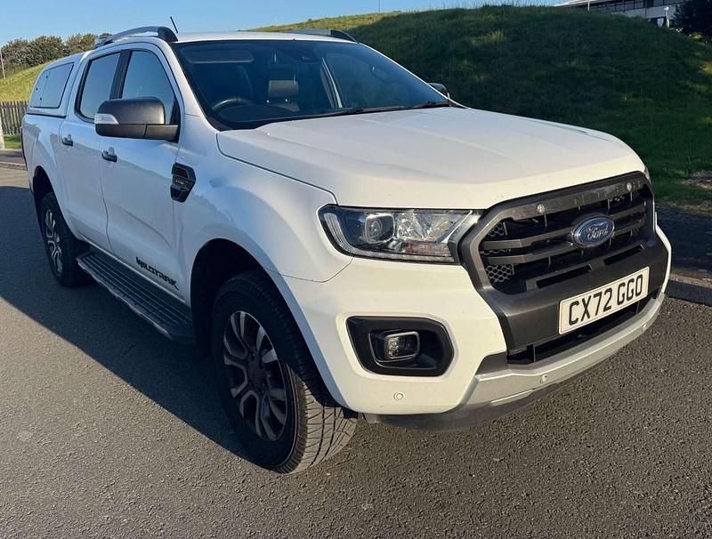 White Used 2022 Ford Ranger Wildtrack Pickup | £12,900 (Fair price) - Image 1/4
