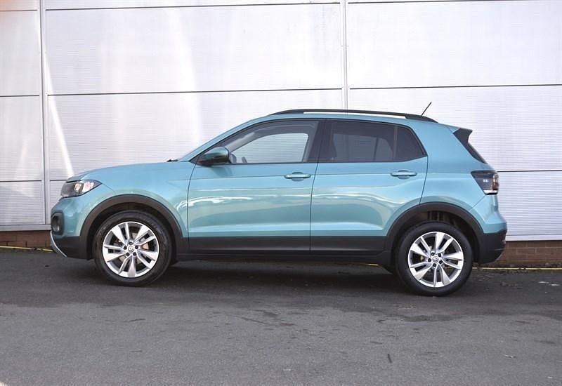 Used VW T-Cross SE 115 HP (84 kW) 2019 Makena turquoise exclusive SUV