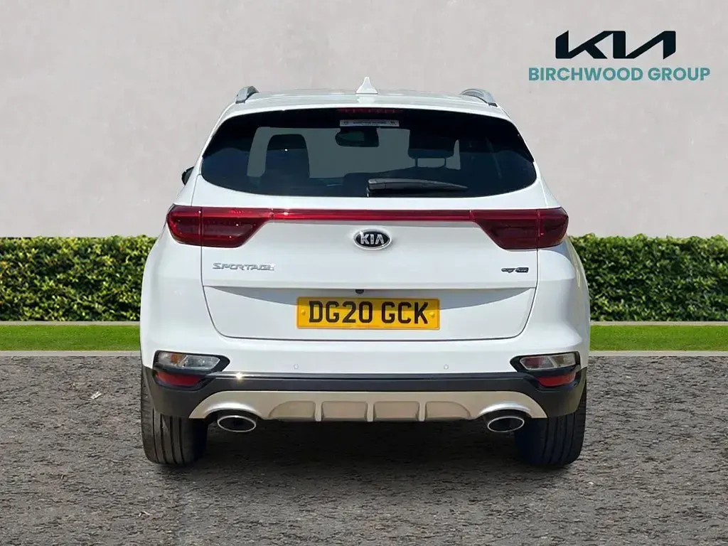 Used Kia Sportage GT-Line 136 HP (100 kW) 2020 White SUV