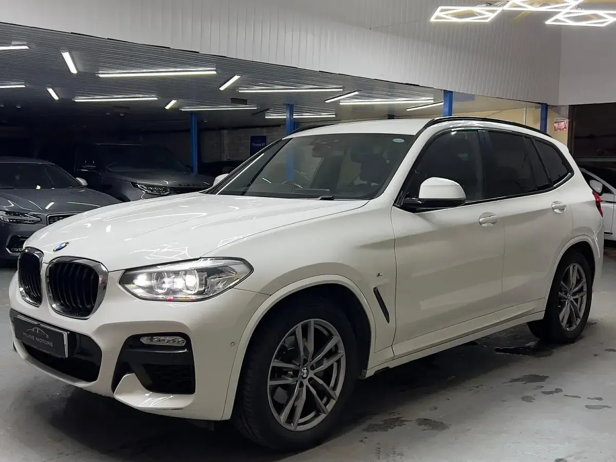 Begagnad BMW X3 M Sport 190 HK (139 kW) 2018 Vit SUV
