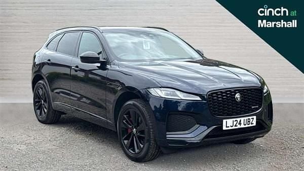 Black Used 2024 Jaguar F-Pace R-Dynamic SUV | £37,165 (Expensive) - Image 1/4