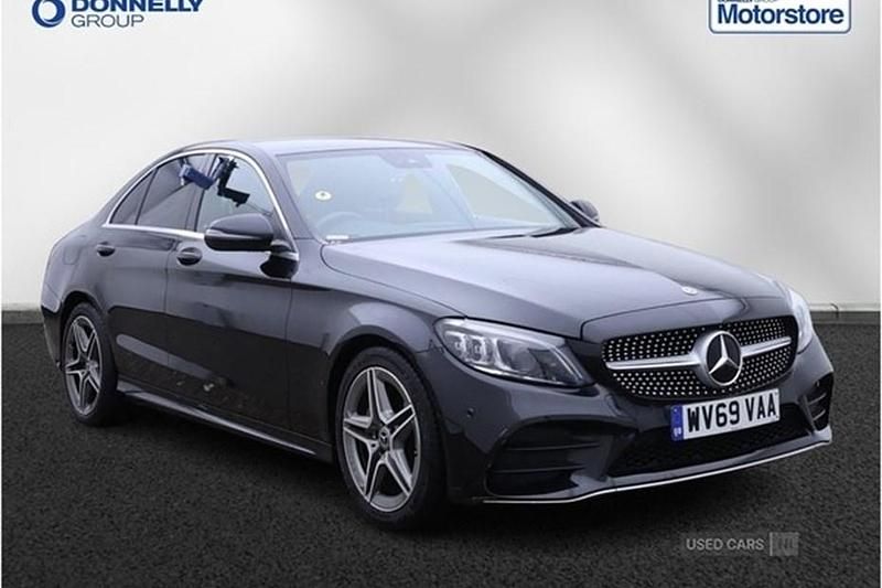 Black Used 2019 Mercedes C200 AMG Line Premium Sedan | £20,995 (A bit pricey) - Image 1/1