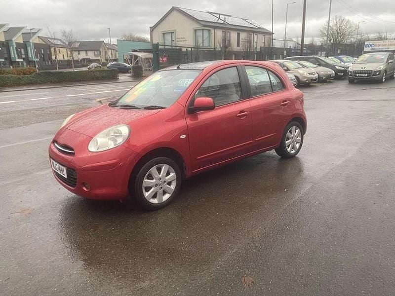 Used Nissan Micra Tekna 2012 Red Hatchback
