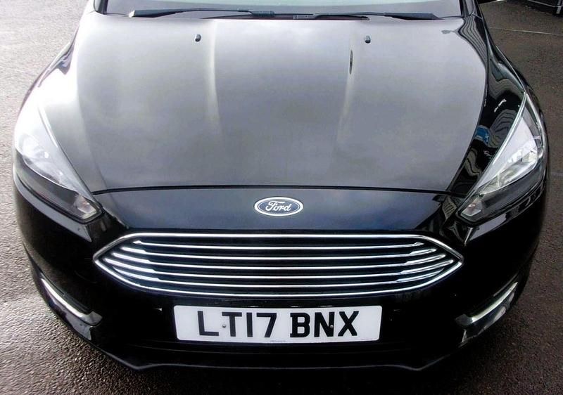 Used Ford Focus Titanium 2017 Black Hatchback