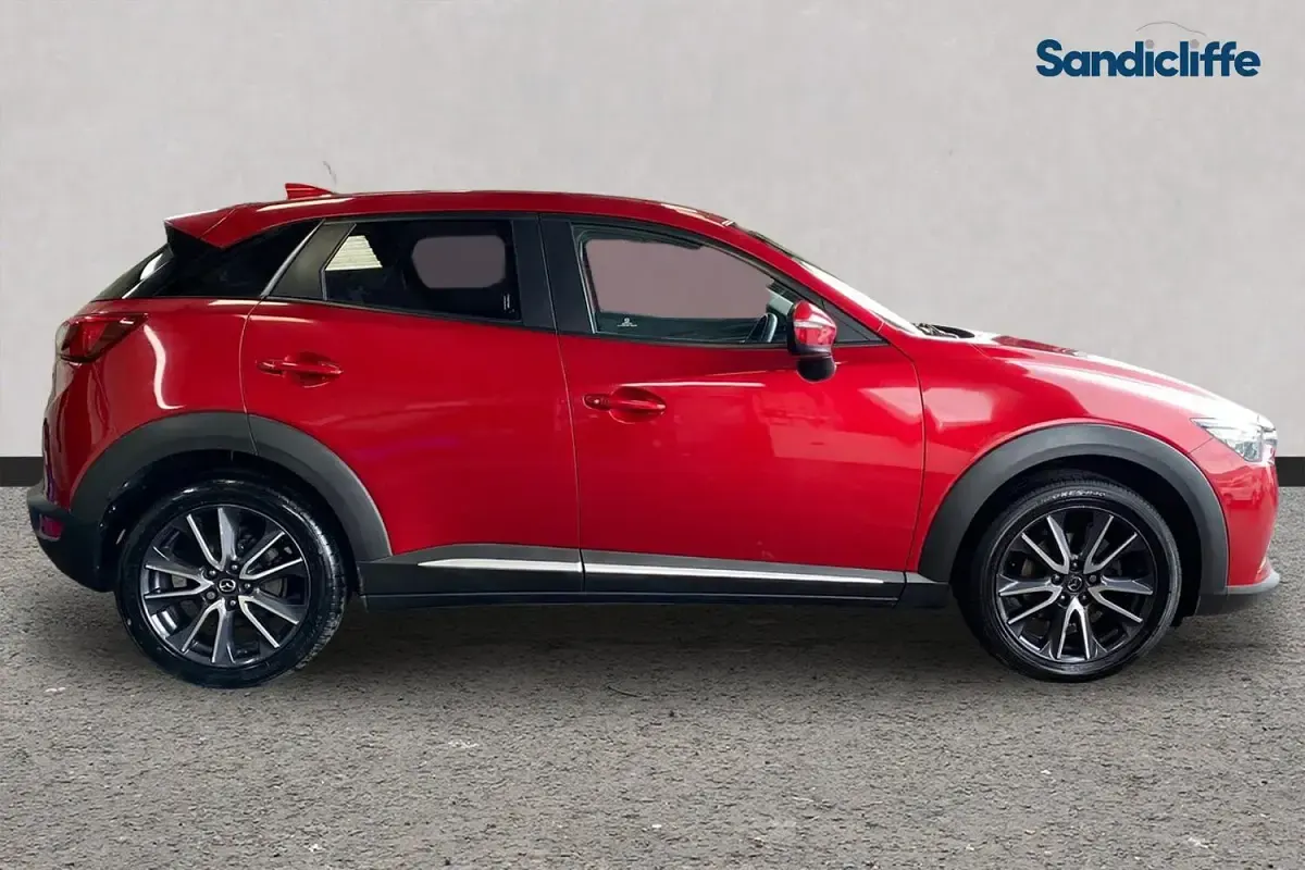 Second-hand Mazda CX-3 Inclusive 120 CP (88 kW) 2017 Roșu SUV