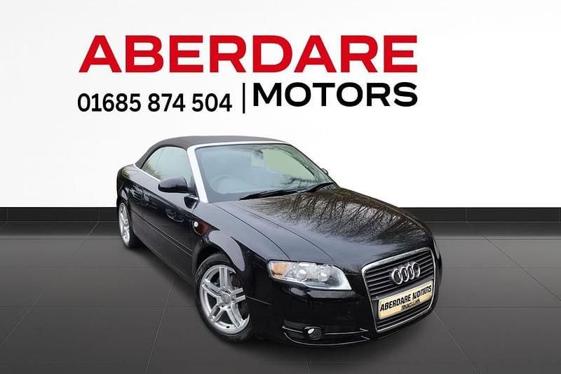 Black Used 2009 Audi A4 Cabriolet S-Line Cabriolet | £3,295 (Expensive) - Image 1/3