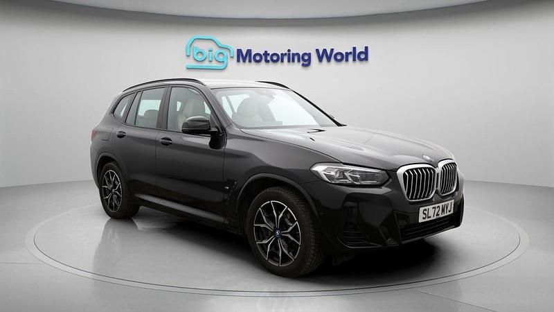 Used BMW X3 M Sport 288 HP (211 kW) 2022 Black SUV