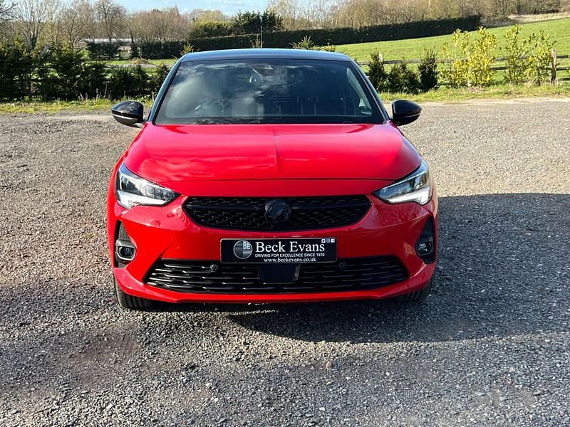 Used Vauxhall Corsa-e Edition 100 kW (136 HP) 2022 Red Hatchback