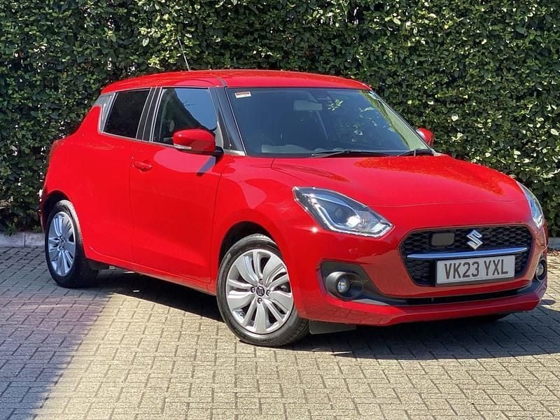 Red Used 2023 Suzuki Swift SZ5 Hatchback | £13,199 (Fair price) - Image 1/4