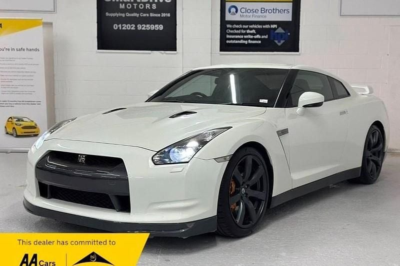 Used Nissan GT-R Black Edition 2009 White Coupe