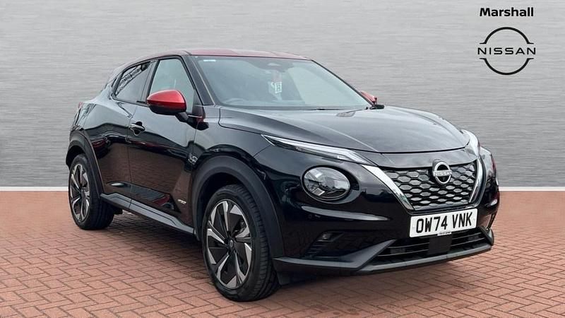 Black Used 2025 Nissan Juke Tekna+ SUV | £25,390 (Expensive) - Image 1/4