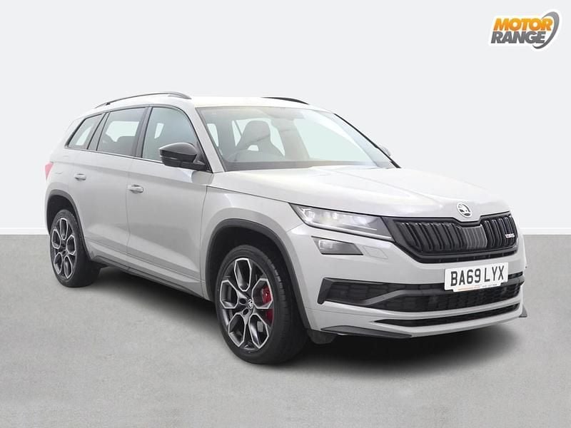Used Skoda Kodiaq vRS 239 HP (175 kW) 2020 Grey SUV