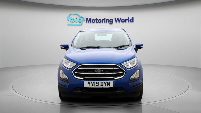 Used Ford Ecosport Zetec 125 HP (91 kW) 2019 Blue SUV