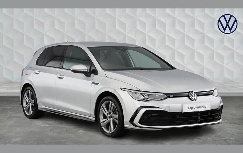 Used VW Golf VIII R-line 147 HP (108 kW) 2023 Silver Hatchback