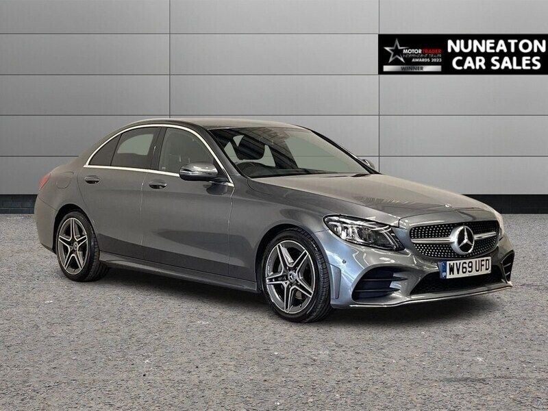 Grey Used 2019 Mercedes C200 AMG Line Premium Sedan | £16,275 (Fair price) - Image 1/4