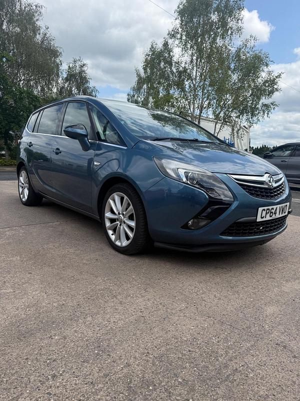 Blue Used 2014 Vauxhall Zafira Tourer Elite MPV | £6,295 (Fair price) - Image 1/4