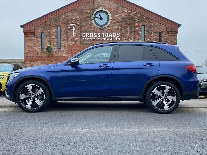 Used Mercedes GLC220 Urban 2019 Brilliant blue Estate