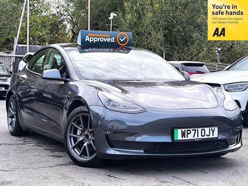 Grey Used 2021 Tesla Model 3 Sedan | £18,395 (Fair price) - Image 1/4
