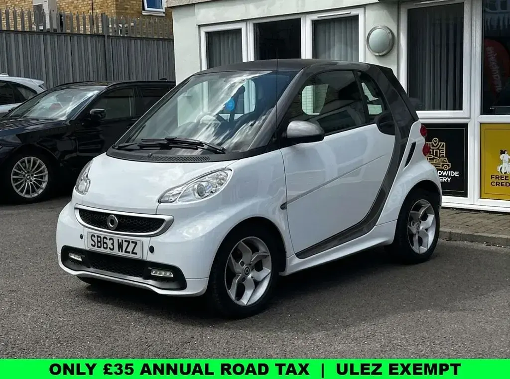 Used Smart ForTwo Coupé Pulse 2014 White Coupe