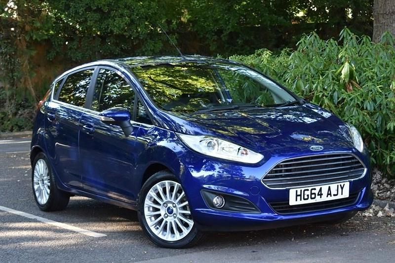 Blue Used 2014 Ford Fiesta Titanium Hatchback | £6,725 (Fair price) - Image 1/1