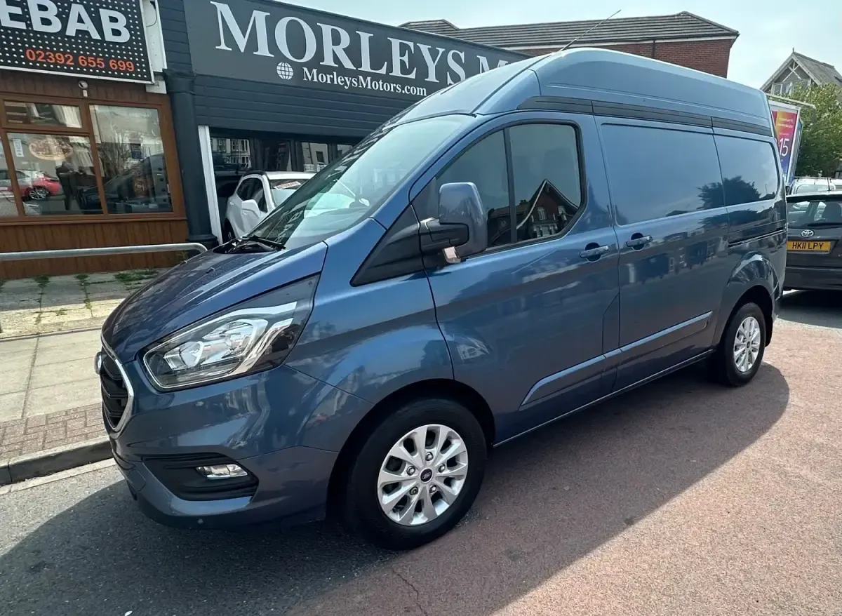 Used Ford Transit Custom Limited 2021 Blue Van