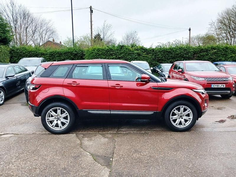 Used Land Rover Range Rover evoque Pure 190 HP (139 kW) 2013 Red SUV