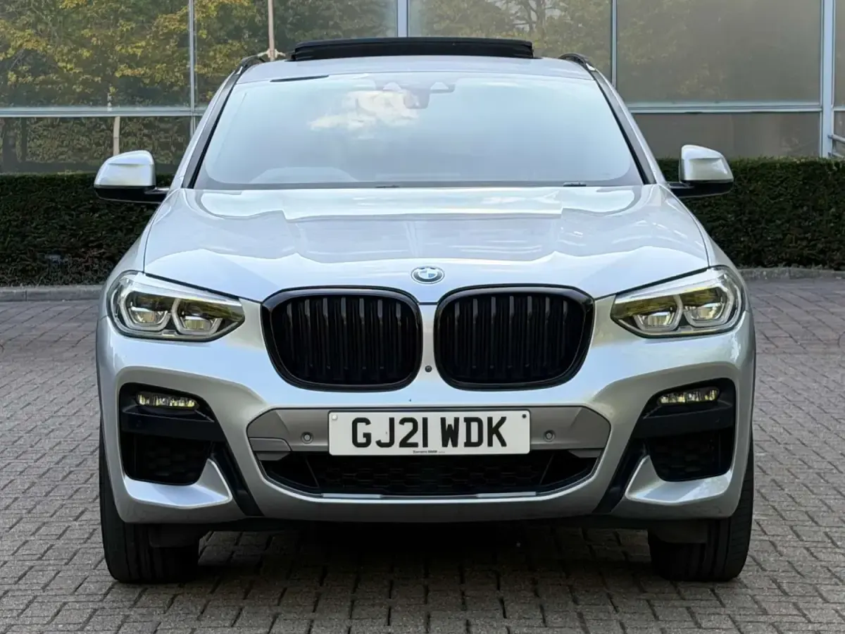 Used BMW X4 M Sport 184 HP (135 kW) 2021 Silver SUV