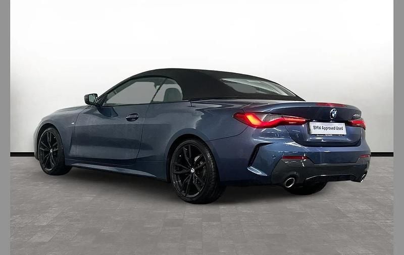 Used BMW 420 M Sport 190 HP (139 kW) 2022 Blue Cabriolet