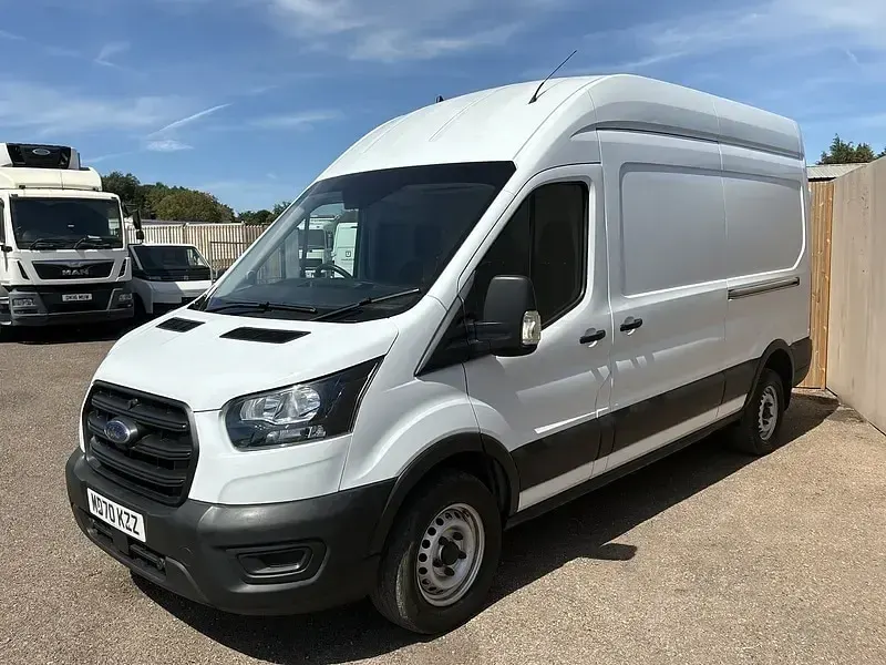 Used Ford Transit 130 HP (95 kW) 2021 White Van
