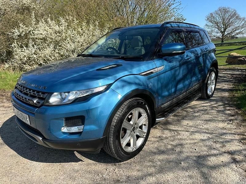 Used Land Rover Range Rover evoque Pure 190 HP (139 kW) 2013 Blue SUV